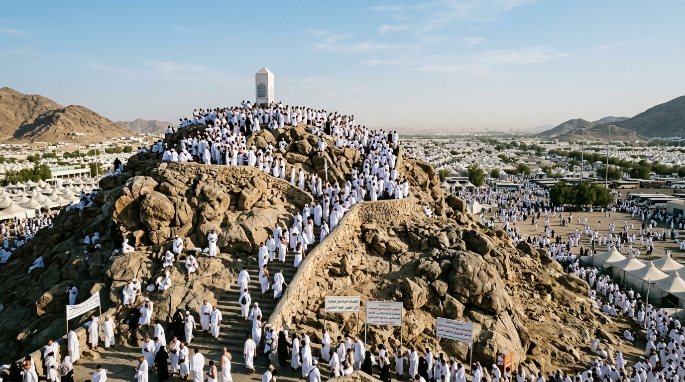 Plains of Arafat and Mount of Mercy